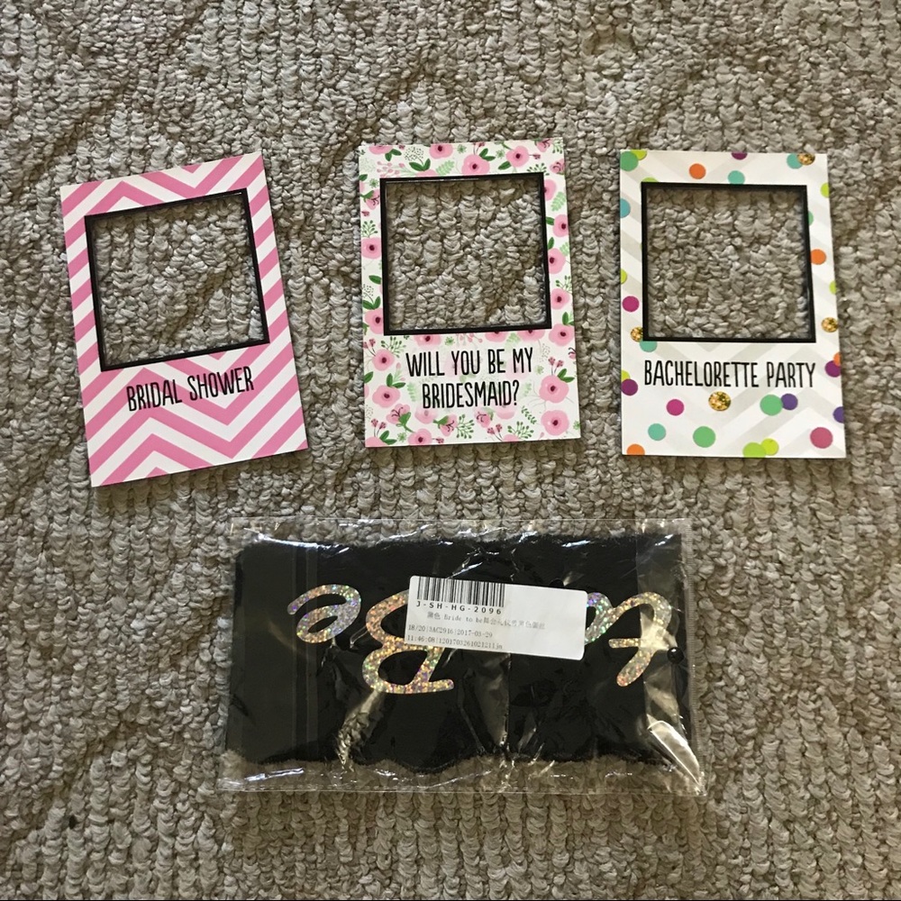 Bride-to-Be Magnetic Frames and Bridal Sash